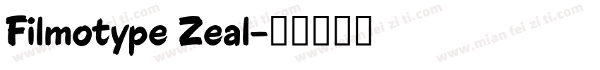 Filmotype Zeal字体转换